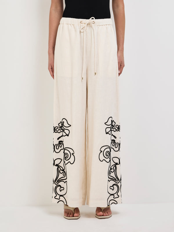 Size8 SHEIKE Outline Floral Pant Floral 1008150 Detail Image