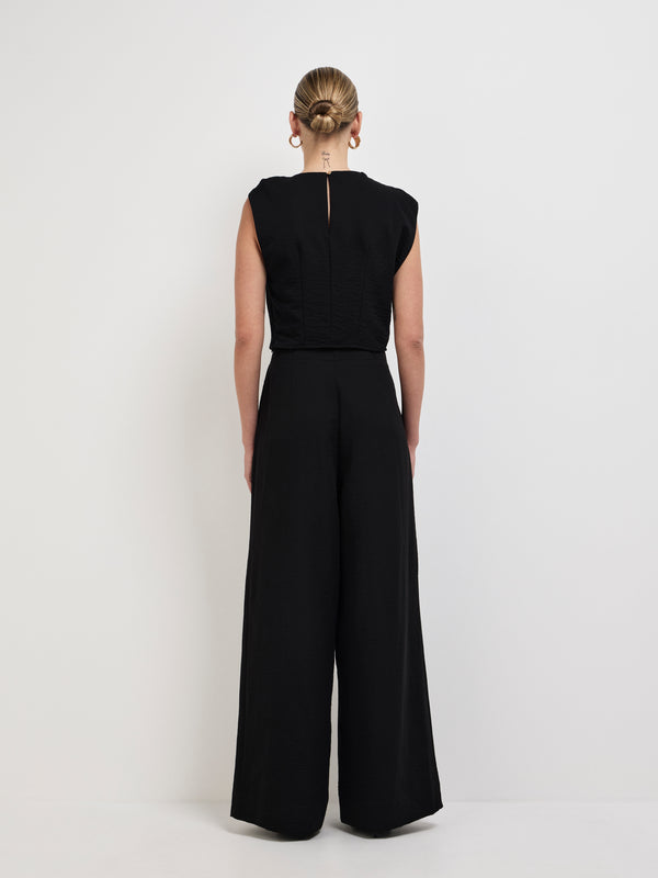 SHEIKE Summer Top Black 1008163 Back Image