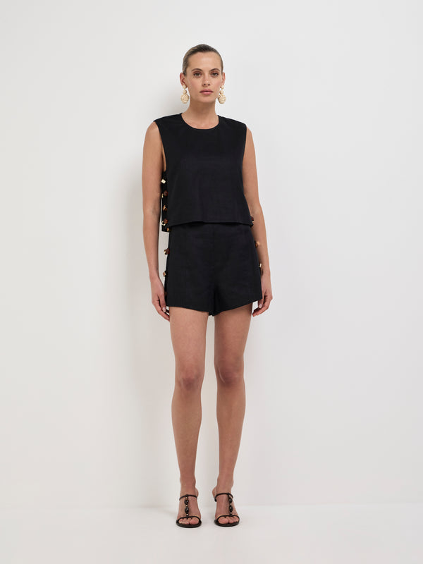 SHEIKE Alexa Short Black 1008079 Front Image