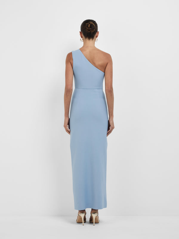 SHEIKE 1008193 Dominique Maxi Dress Icy Blue Back Image