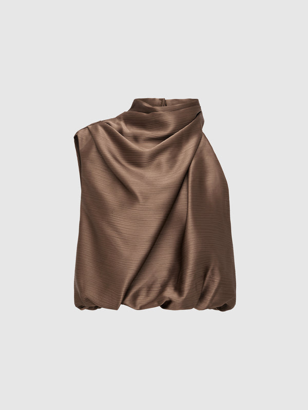 SHEIKE Grace Top Chocolate 1008203 Ghost Image