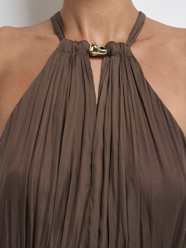 SHEIKE Liana Dress Brown 1008210 Detail Image