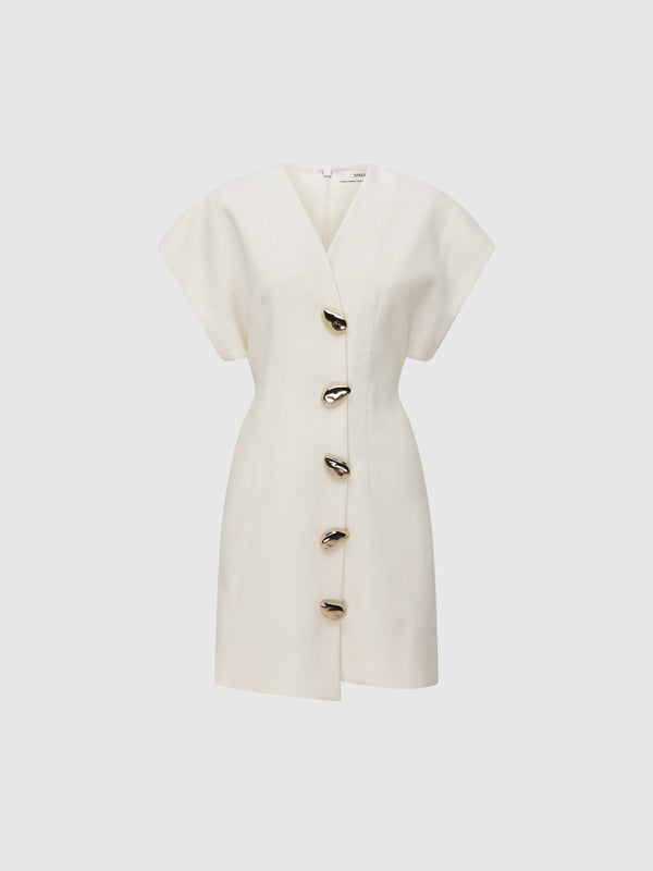 SHEIKE Gabrielle Mini Dress White 1008213 Ghost Image