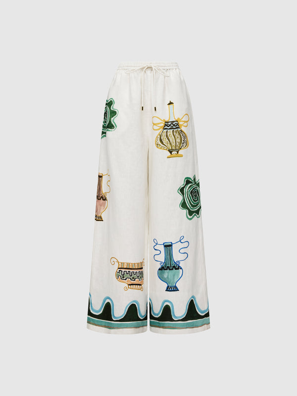 SHEIKE Rhodes Pant Print 1008248 Ghost Image