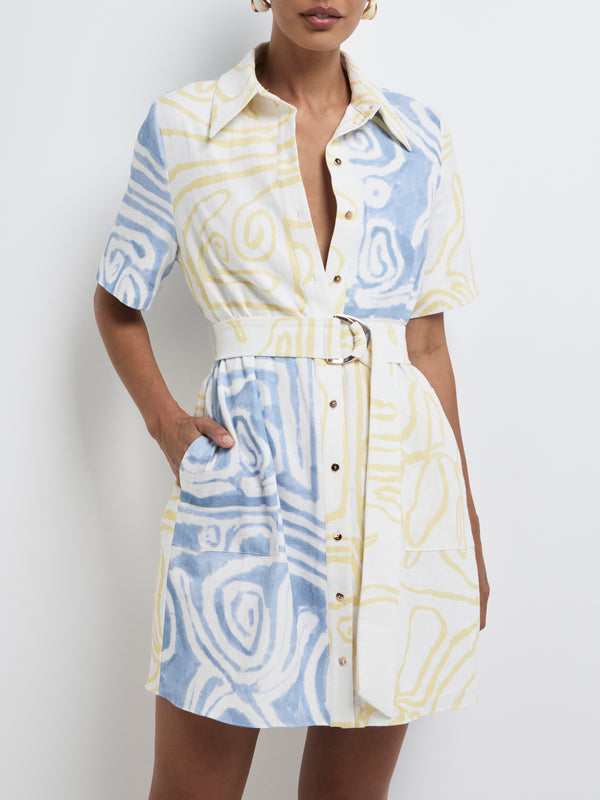 SHEIKE Roma Mini Dress Print 1008249 Detail Image