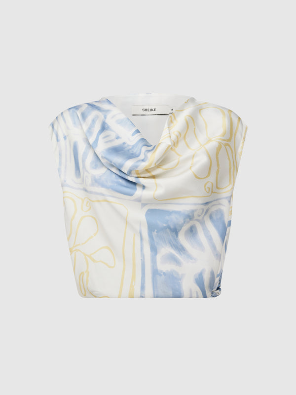 SHEIKE Roma Top Print 1008251 Ghost Image