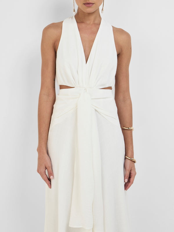 SHEIKE Ruby Midi Dress White 1008257 Detail Image
