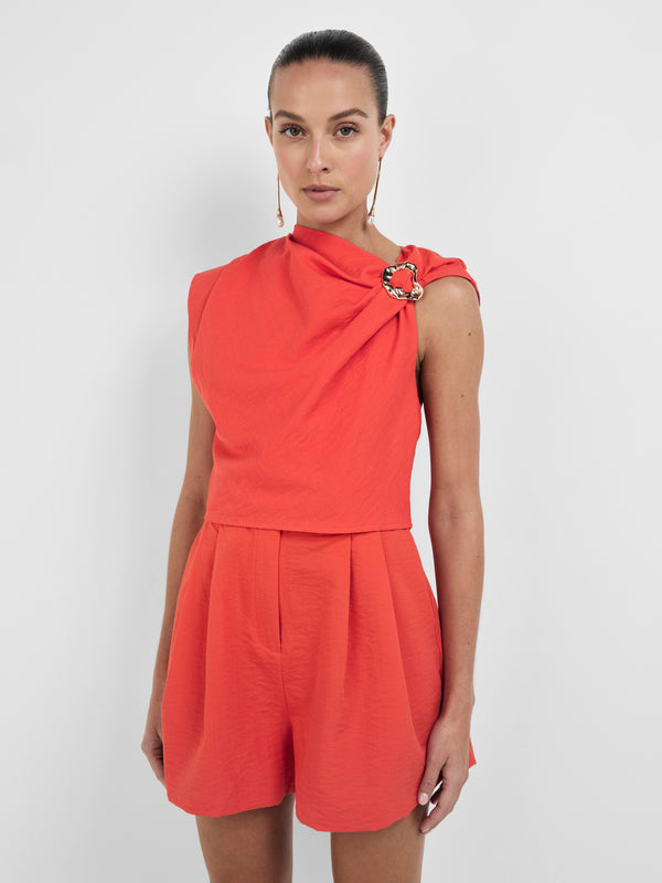 Size8 SHEIKE Loretta Top Red 1008267 Detail Image