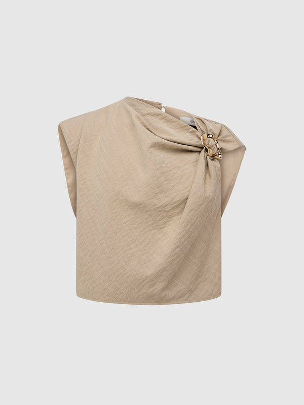 SHEIKE Loretta Top Sand 1008270 Ghost Image