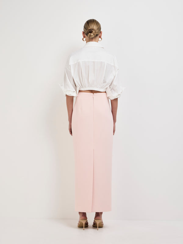 SHEIKE La Fleur Midi Skirt Pink 1008081 Back Image