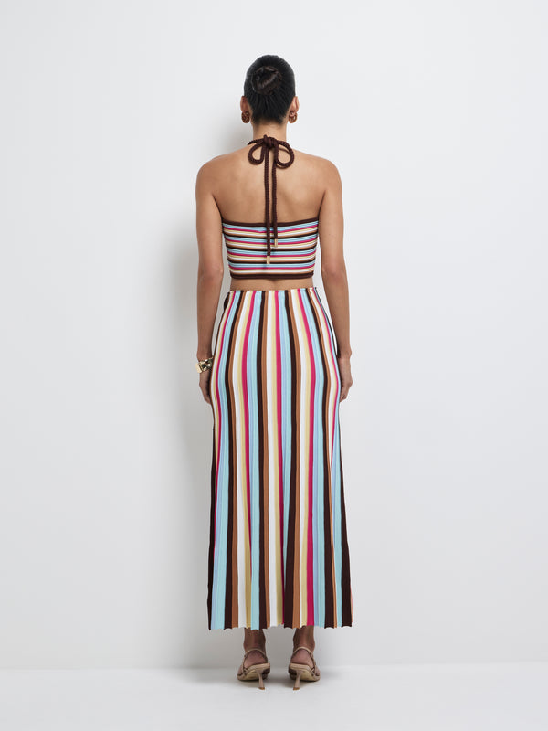 SHEIKE Lena Crop Top Stripe 1008303 Back Image