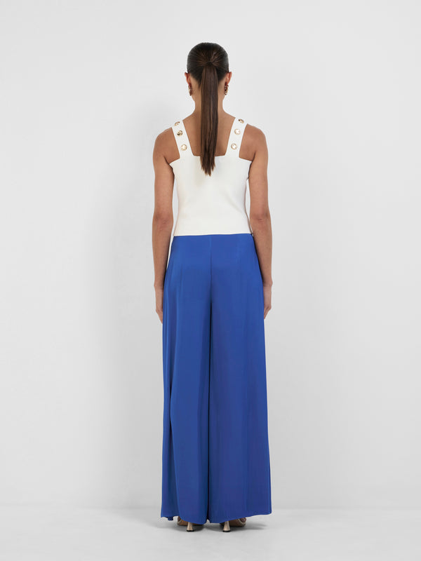 SHEIKE Claudia Knit Top Ivory 1008315 Back Image