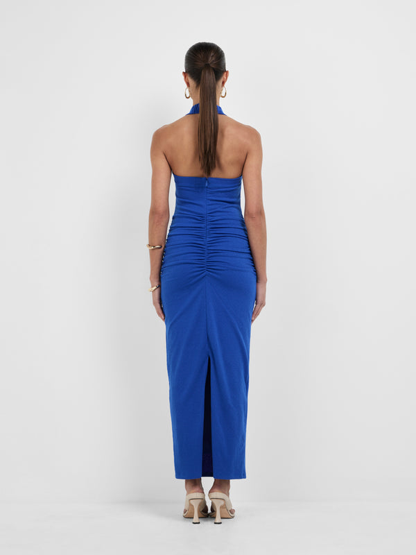 SHEIKE Sascha Midi Dress Blue 1008319 Back Image