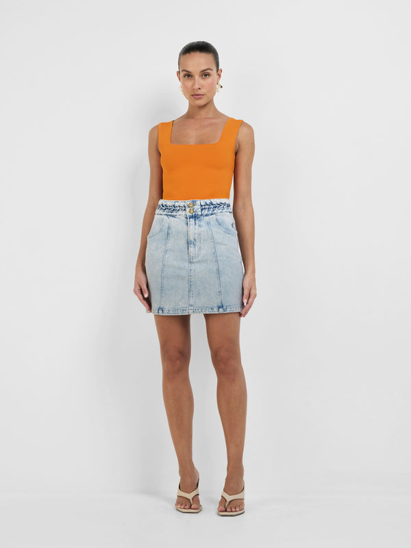 SHEIKE Kaia Top Orange 1008329 Front Image Styling
