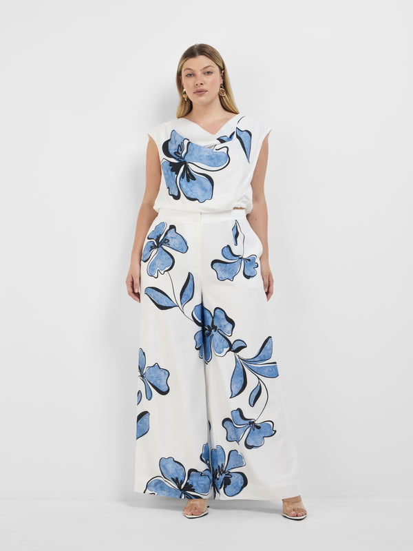 Size16 SHEIKE Hibiscus Pant Floral 1008362 Front Image