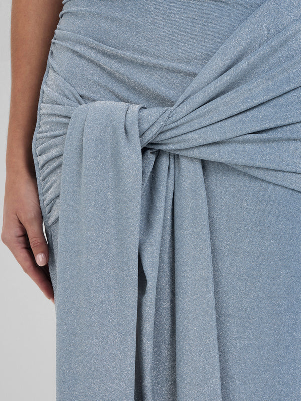 SHEIKE Olivia Maxi Dress Blue 1008393 Fabric Image