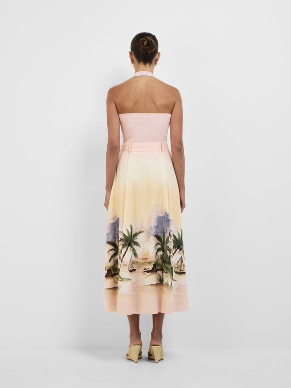 SHEIKE Seascape Skirt Print 1008397 Back Image