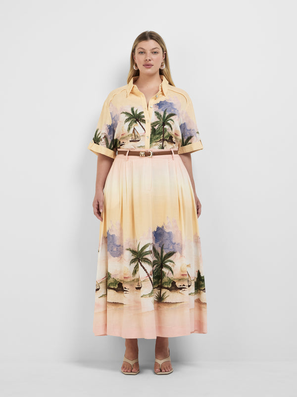 Size16 SHEIKE Seascape Shirt Print 1008399 Front Image