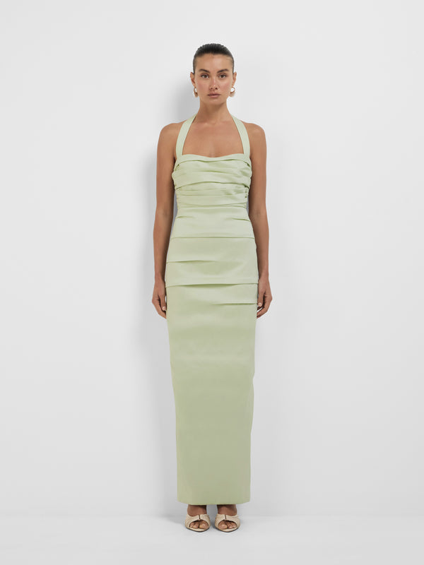 Size8 SHEIKE Carrie Gown Avocado 1008432 Front Image