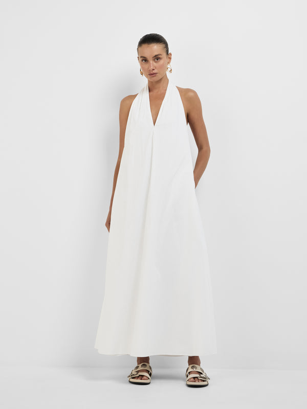 SHEIKE 1008434 Selene Maxi Dress White Styled Image