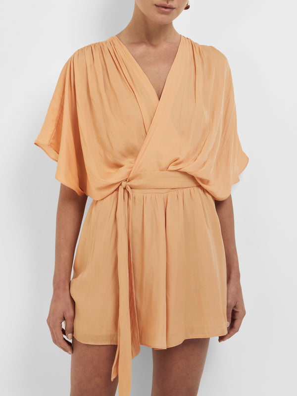 SHEIKE Sunset Playsuit Apricot 1008436 Close Up Image