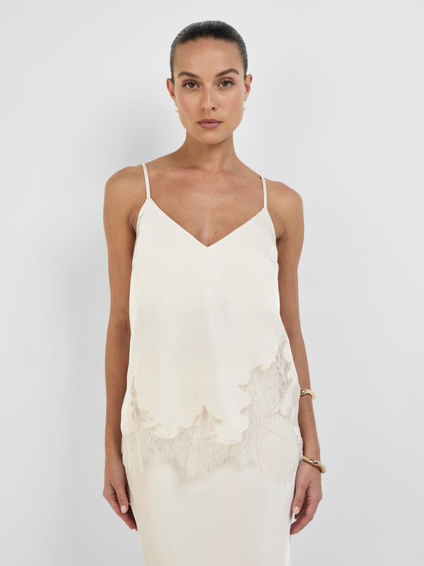 Size8 SHEIKE Miyah Top Ivory 1008439 Close Up Image