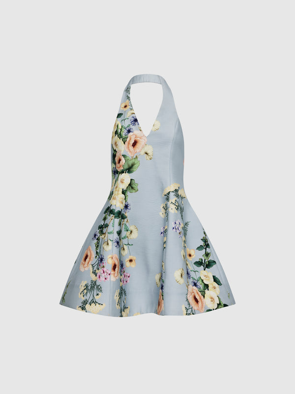 SHEIKE Elodie Botanical Mini Dress Floral 1008444 Ghost Image