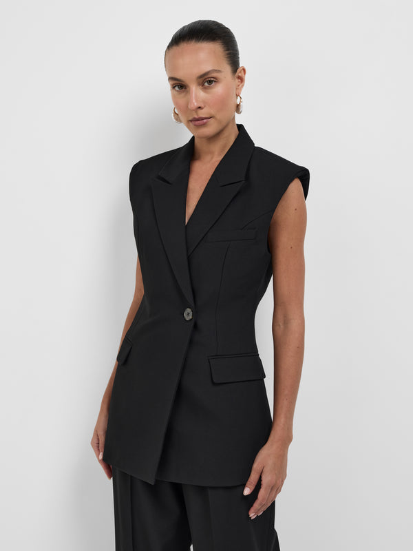 Size8 SHEIKE Crio Vest Black 1008481 Close Up Image