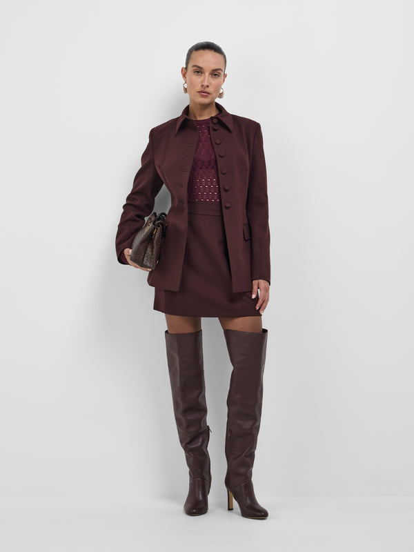 SHEIKE Emery Blazer Black Jam 1008486 Styled Front Image