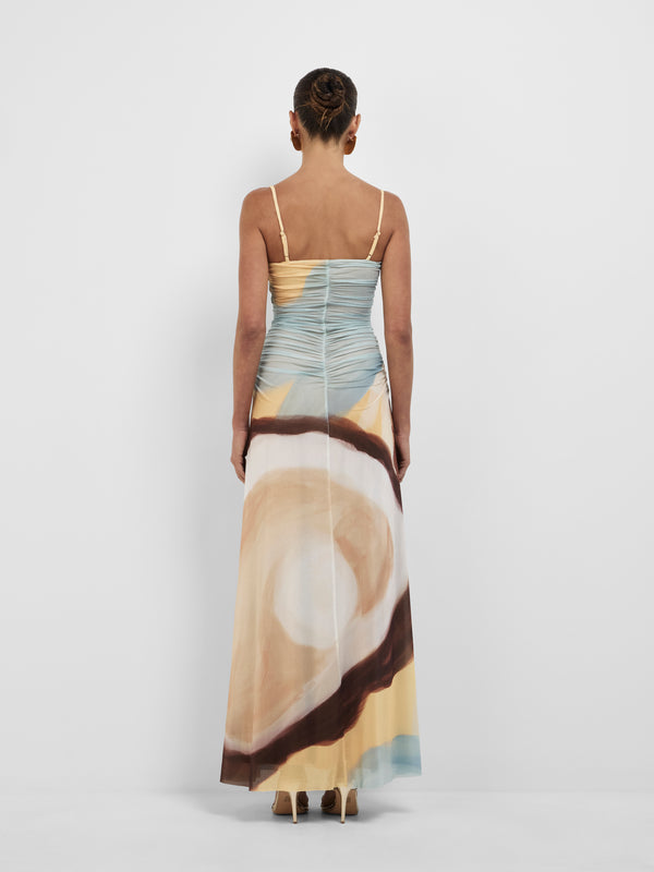 SHEIKE Sicily Maxi Dress Print 1008495 Back Image