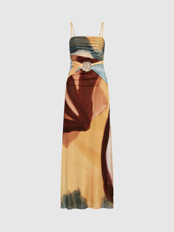 SHEIKE Sicily Maxi Dress Print 1008495 Ghost Image