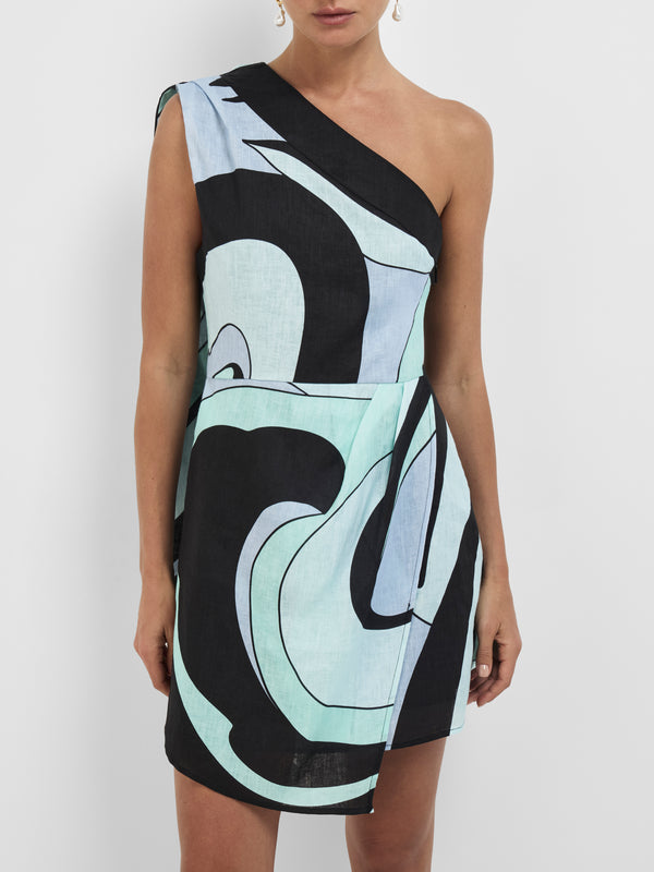 SHEIKE Romy Mini Dress Geo 1008497 Close Up Image