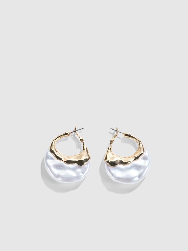 SHEIKE Mindy Earrings Gold Front Image