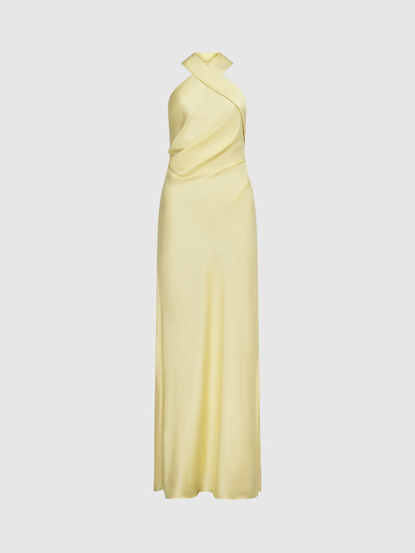 SHEIKE Liora Gown Lemon 1008503 Ghost Image