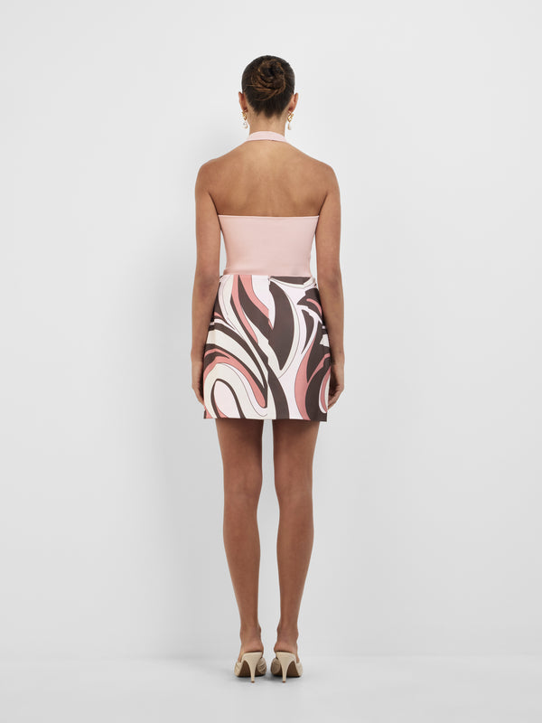 SHEIKE Reese Mini Skirt Geo 1008518 Back Image
