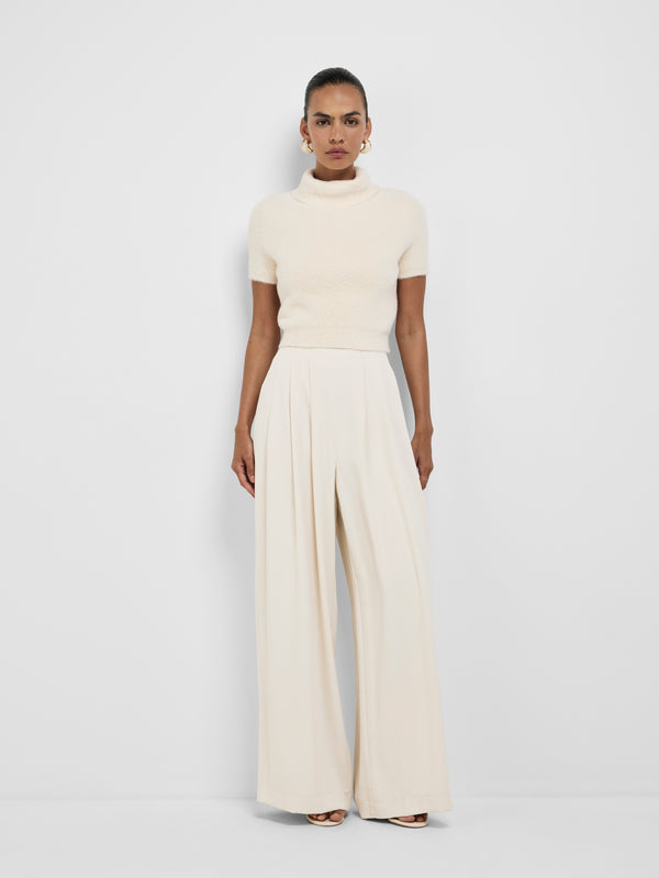 SHEIKE Scarlet Knit Top Ivory 1008524 Front Image