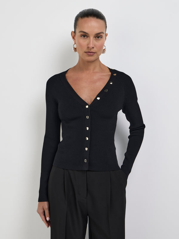 Size8 SHEIKE Nova Knit Black 1008527 Close Up Image