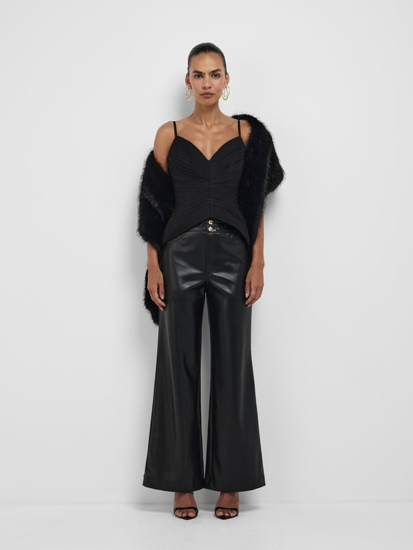 SHEIKE Elena Pant Black 1008598 Styled Front Image