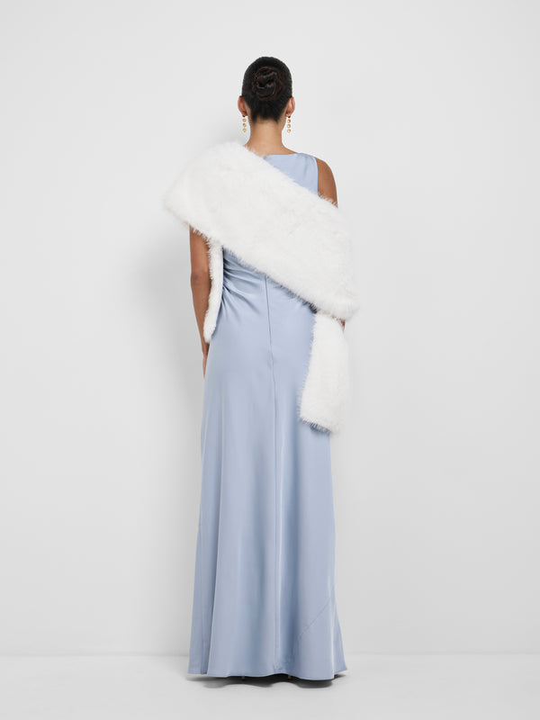 SHEIKE Amber Shawl White 1008533 Back Image