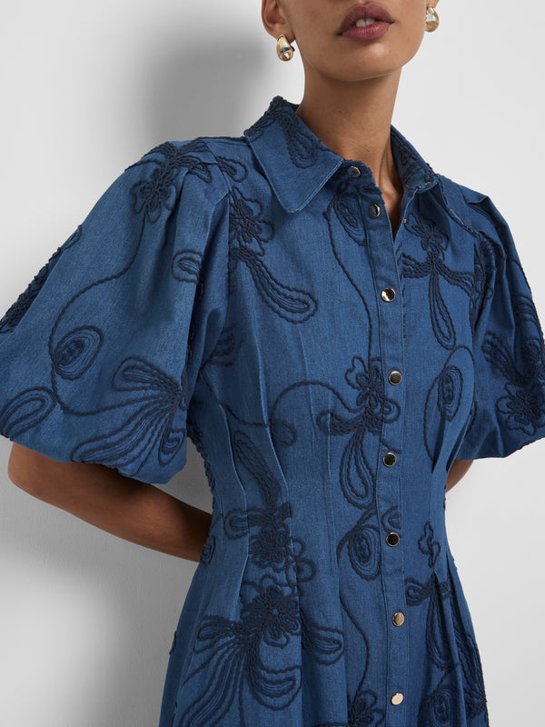 SHEIKE Hazel Midi Dress Floral 1008547 Detail Image