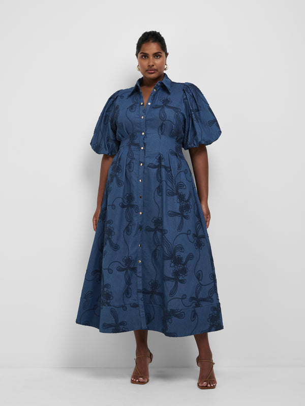 Size16 SHEIKE Hazel Midi Dress Floral 1008547 Front Image