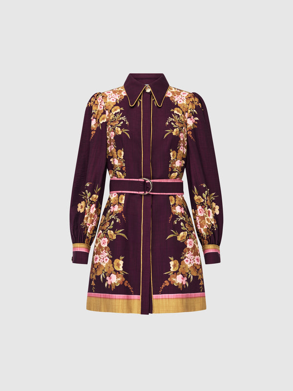 SHEIKE Alana Mini Dress Floral 1008552 Ghost Image