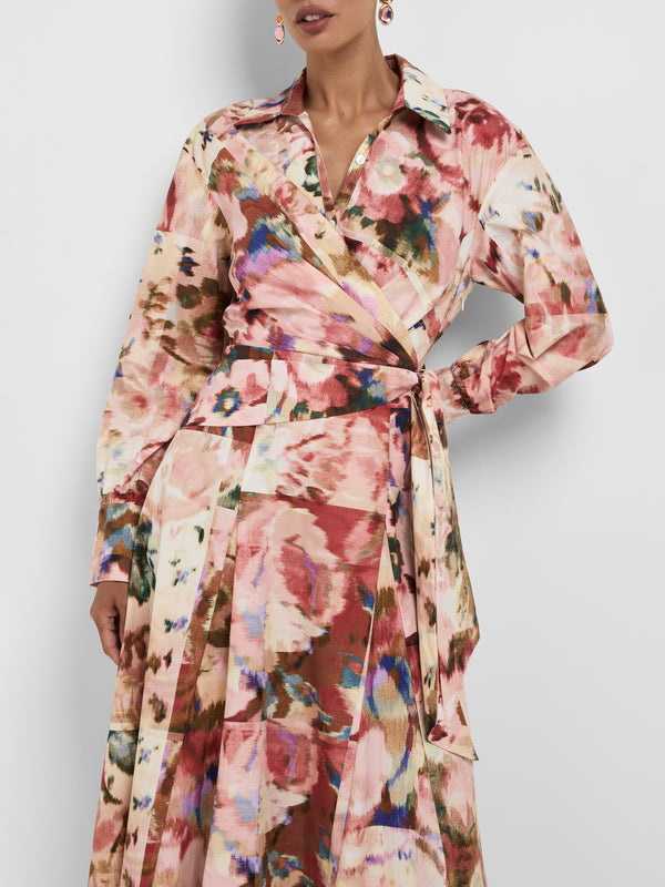 SHEIKE Faye Shirt Dress Floral 1008554 Close Up Image