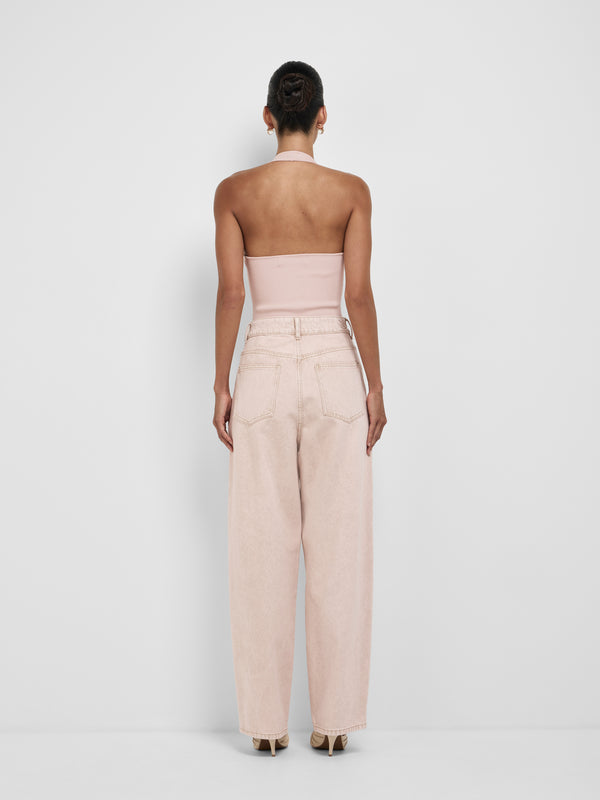 SHEIKE Ava Barrel Jean Pink 1008570 Back mage