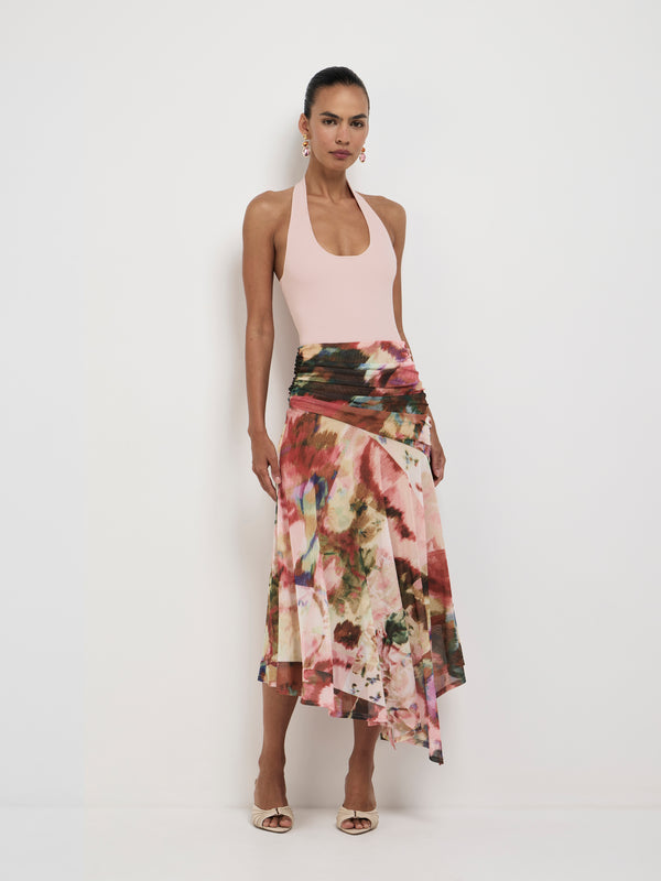 SHEIKE Faye Midi Skirt Floral 1008579 Front Image