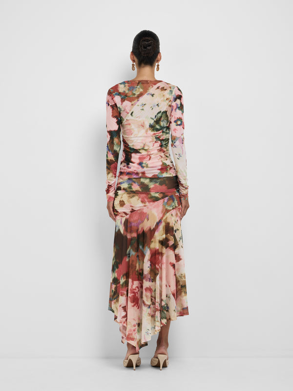 SHEIKE Faye Long Sleeve Top Floral 1008580 Back Image