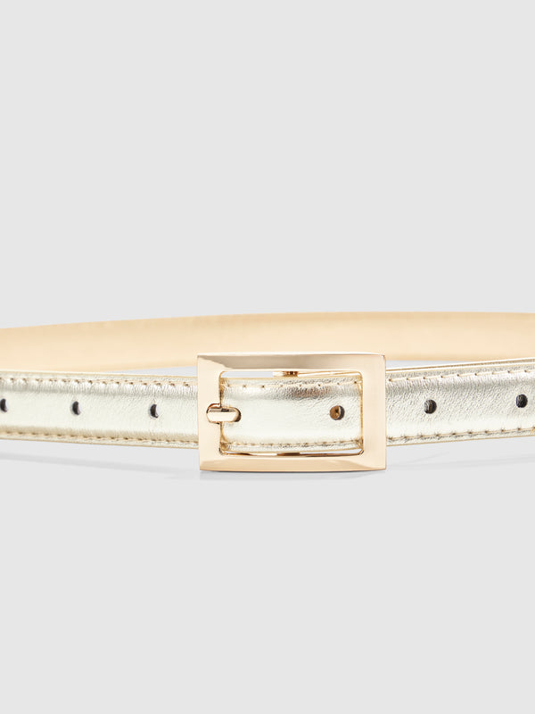 SHEIKE Georgie Belt Gold 1008611 Close Up Image