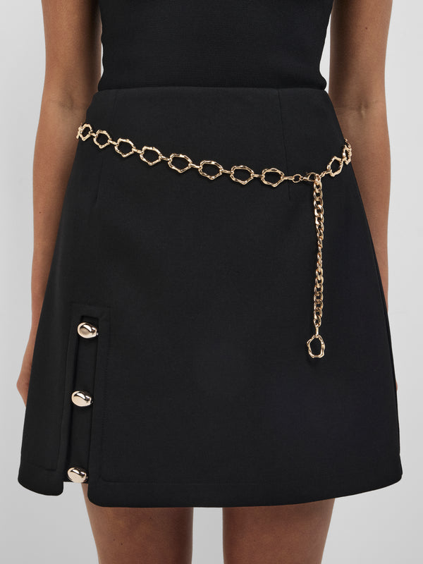 SHEIKE Liora Belt Gold 1008612 Model Image