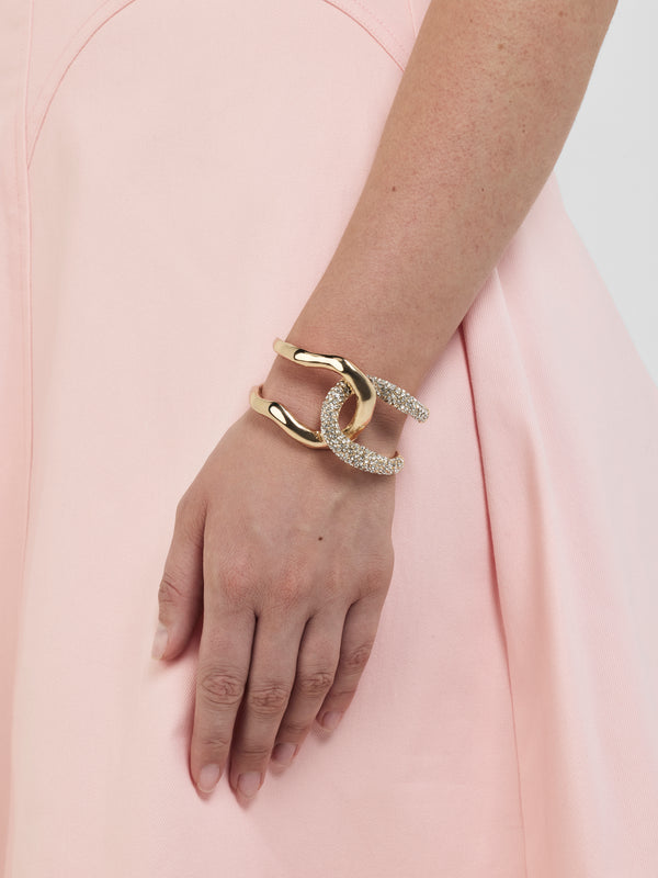 SHEIKE Relic Bangle Gold 1008615 Model Image