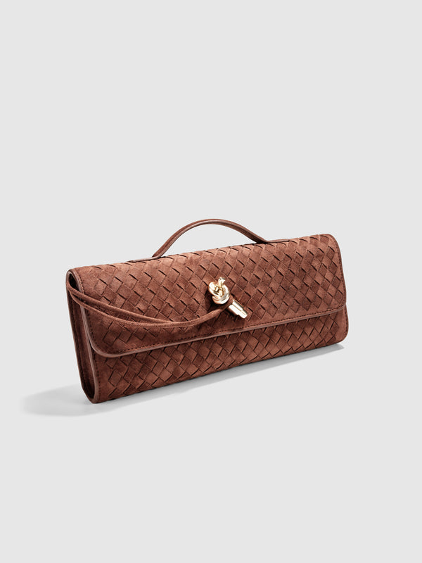 SHEIKE Akira Handle Bag Chestnut 1008628 Side Ghost Image